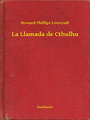 cover image of La Llamada de Cthulhu